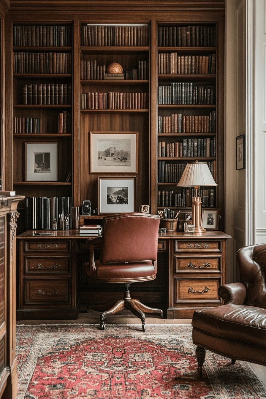 29 Vintage Home Office Styles That Blend Nostalgia with Productivity