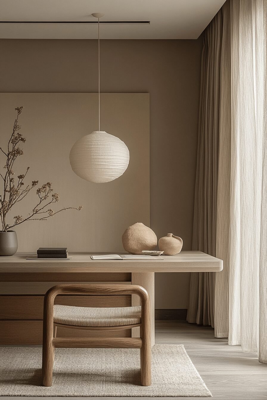29 Japandi Home Office Ideas to Elevate Your Workday Serenity