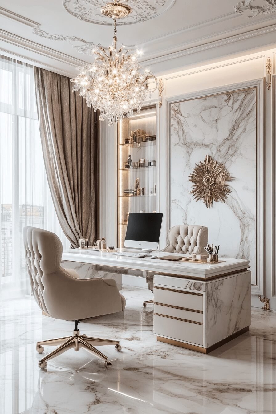 29 White Office Inspo Makeovers to Upgrade Your Workflow