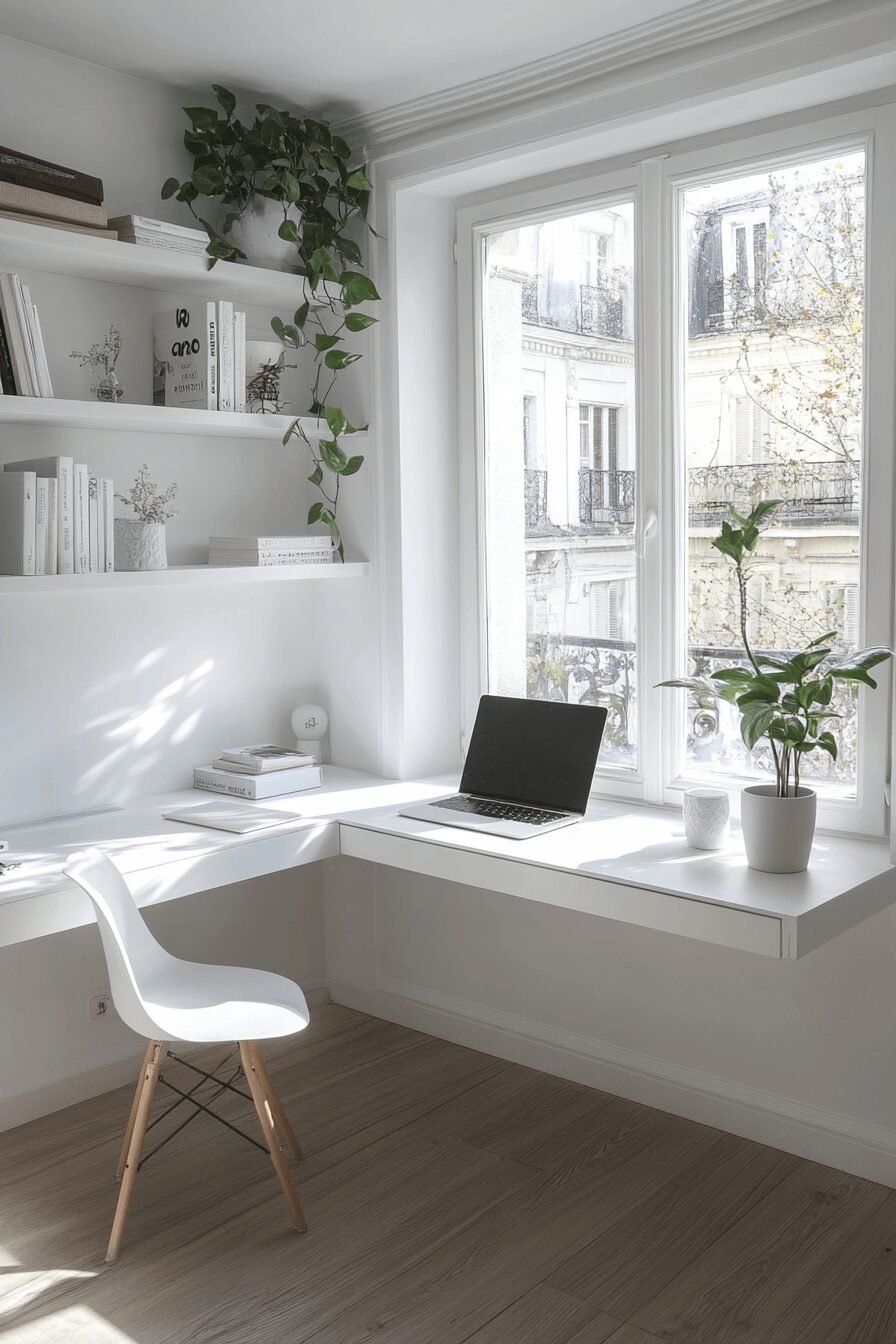 29 White Office Inspo Makeovers to Upgrade Your Workflow