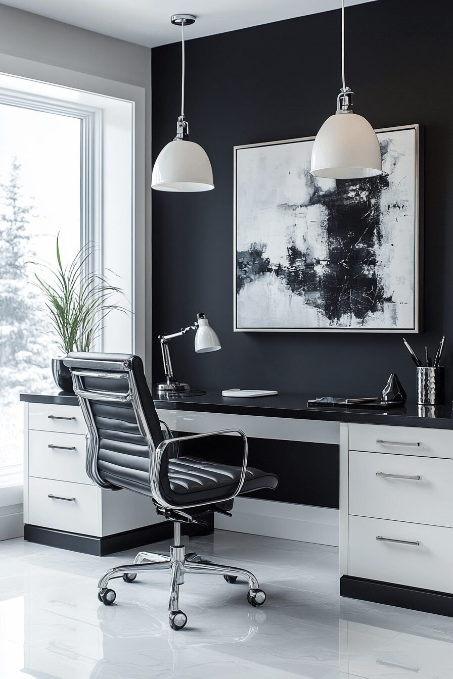 29 Moody Home Office Makeovers That Turn Work into a Mood