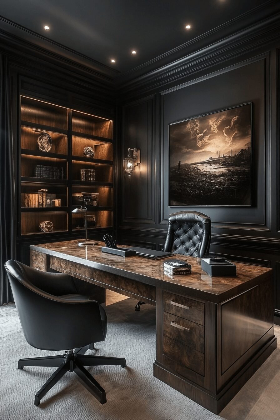 29 Home Office for Men Decor Tips for a Bold and Professional Look