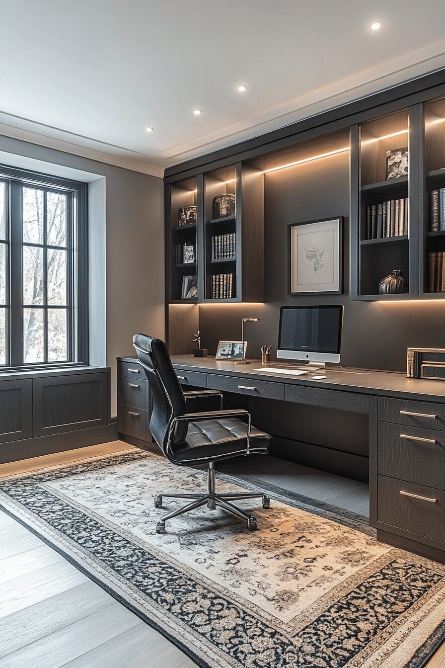 29 Home Office for Men Decor Tips for a Bold and Professional Look