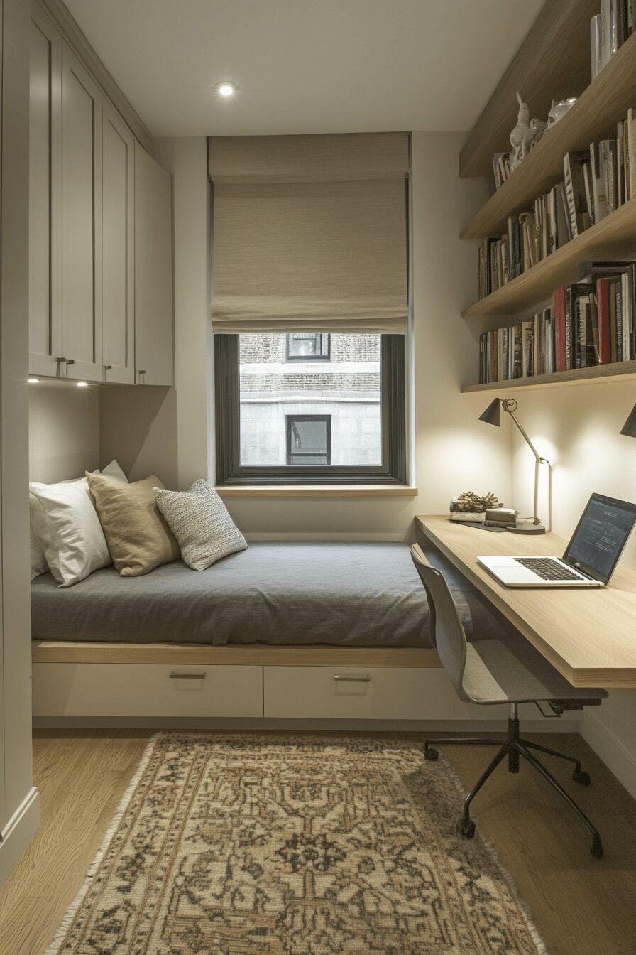 29 Home Office Guest Room Combo Designs with Dual-Purpose Style