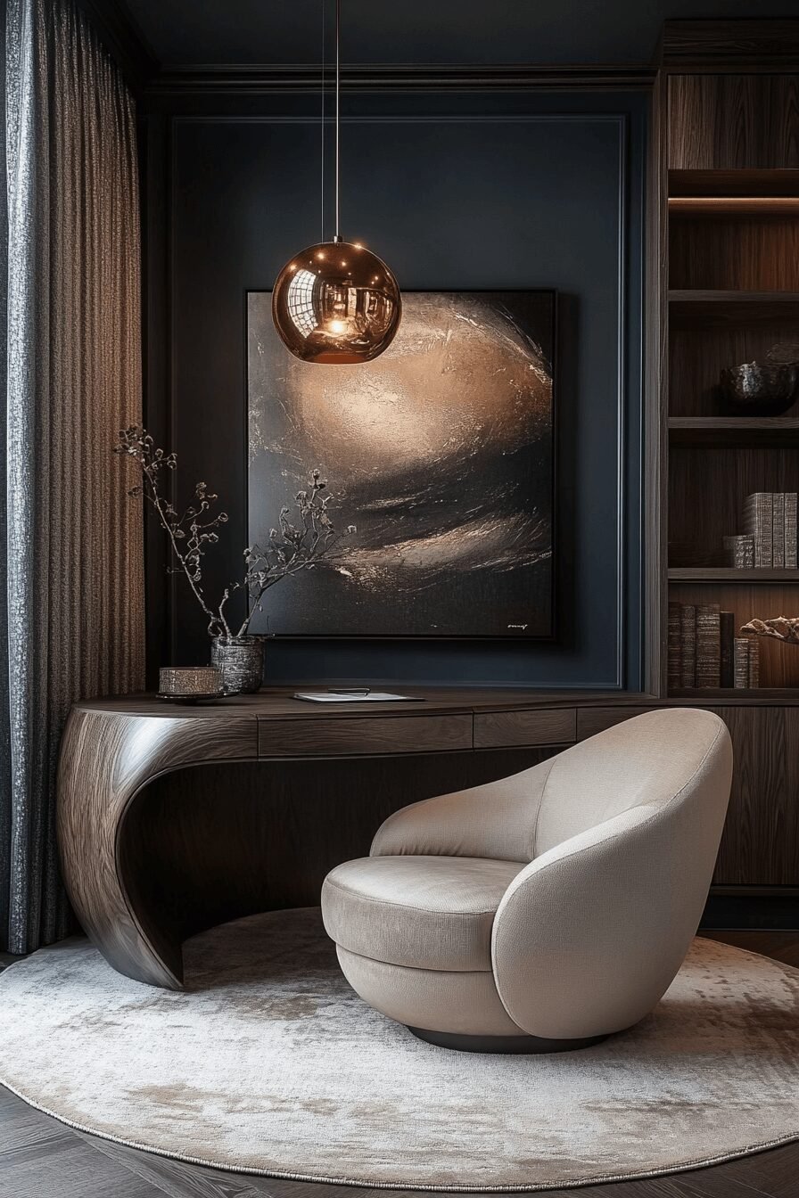 29 Moody Home Office Makeovers That Turn Work into a Mood