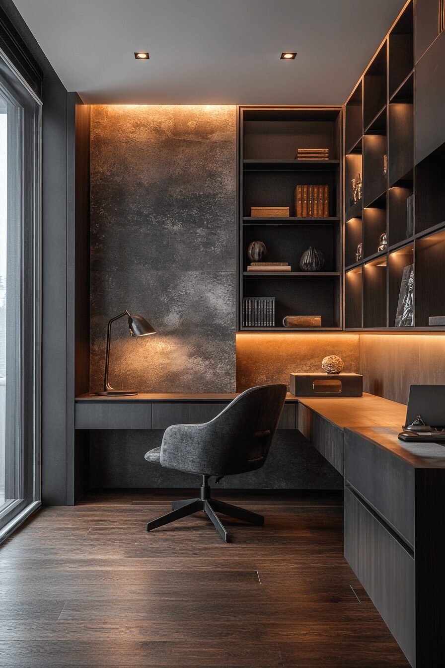 29 Moody Home Office Makeovers That Turn Work into a Mood
