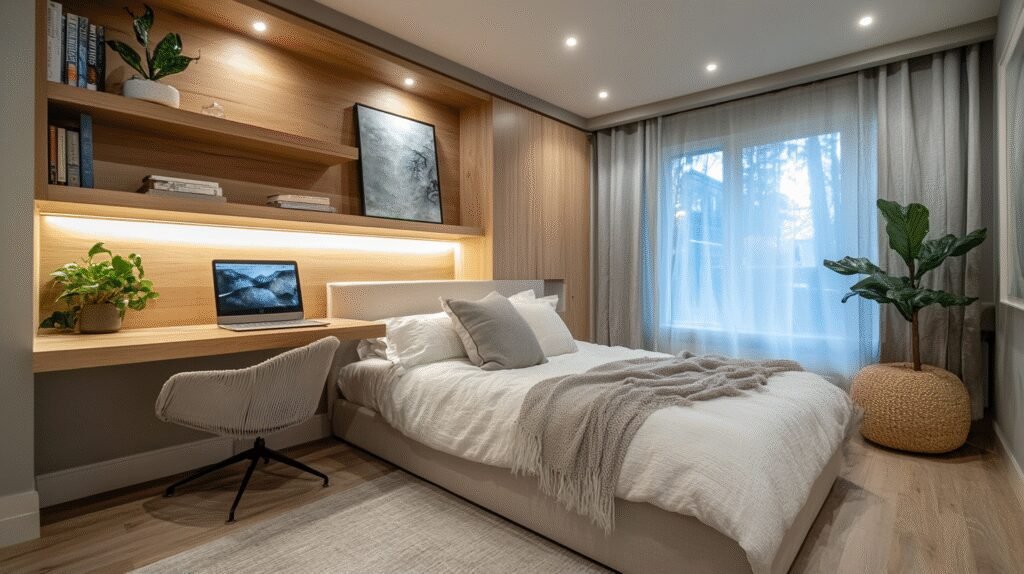 home office guest room combo