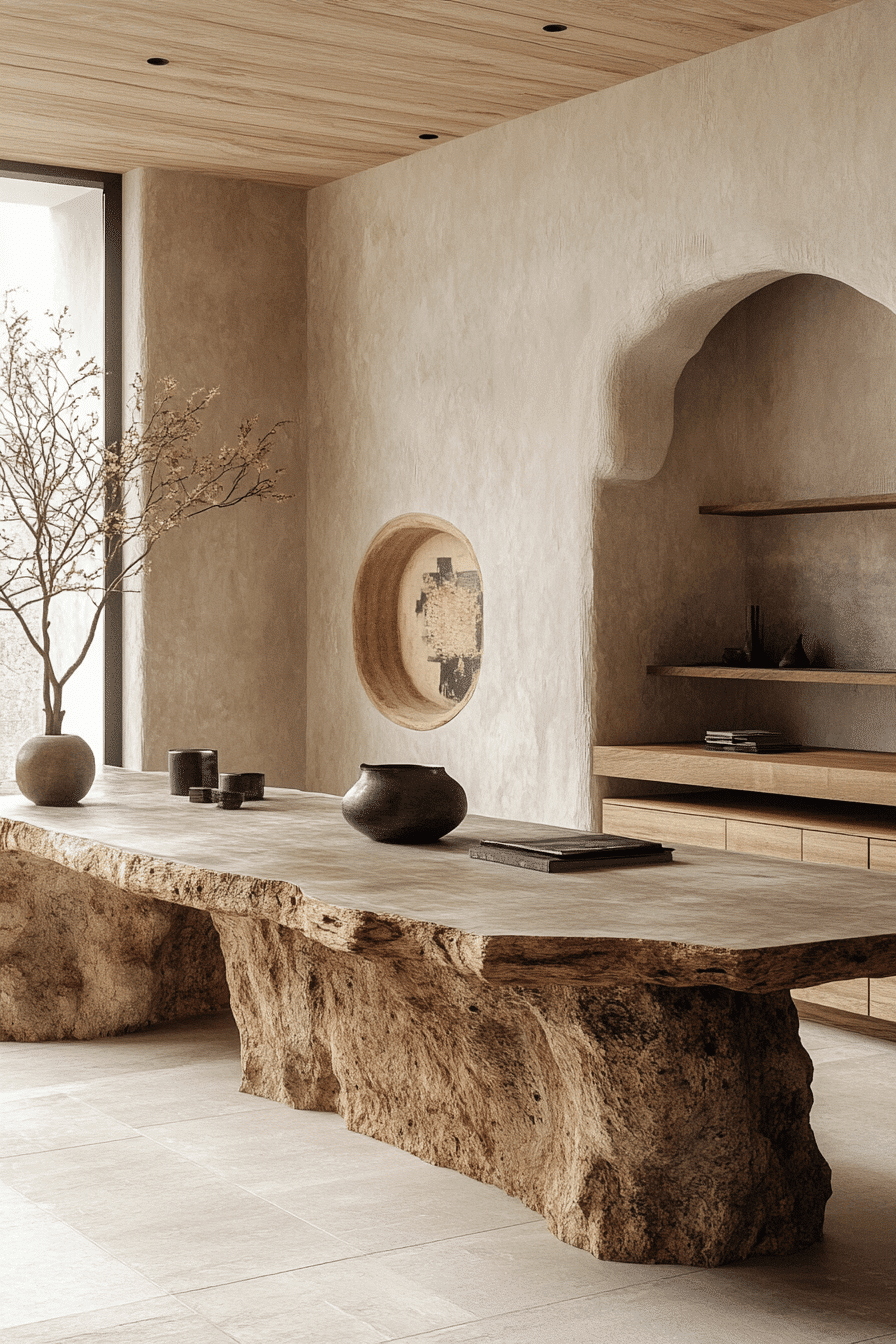 29 Wabi Sabi Office Styles For A Naturally Joyful Workspace