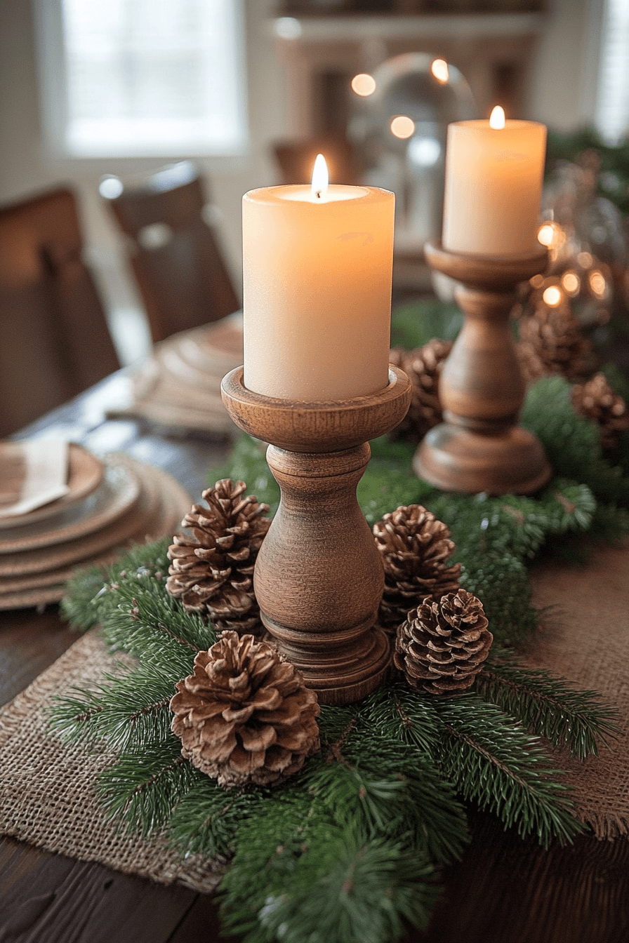 25 Christmas Candle Decor Ideas for a Happy Holiday Setting