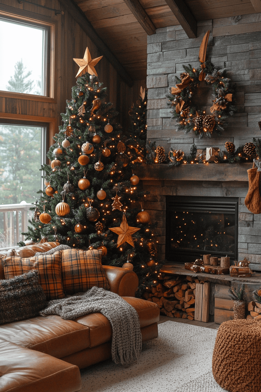 25 Rustic Christmas Decorations to Inspire a Warm Winter Home