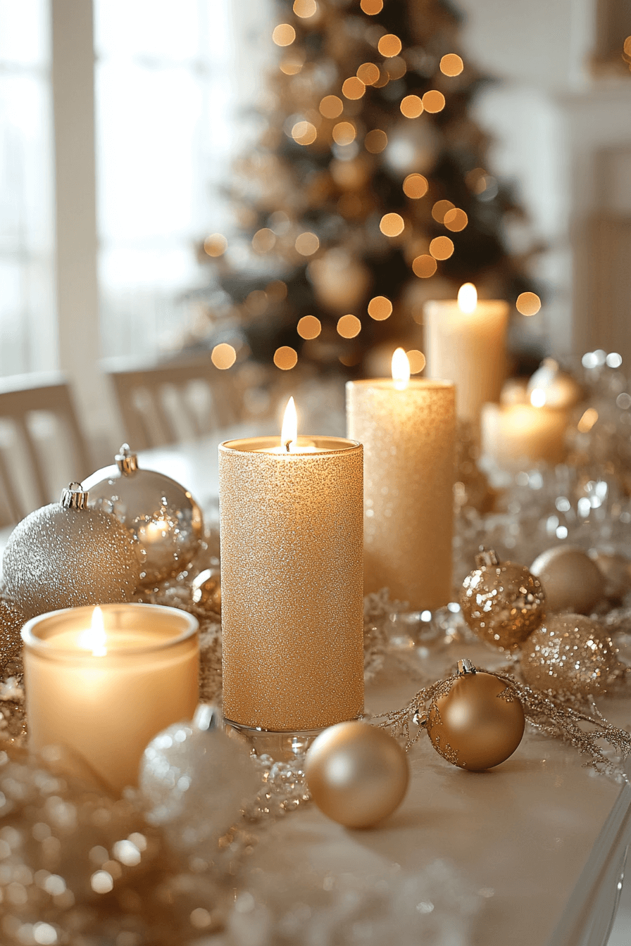 25 Christmas Candle Decor Ideas for a Happy Holiday Setting