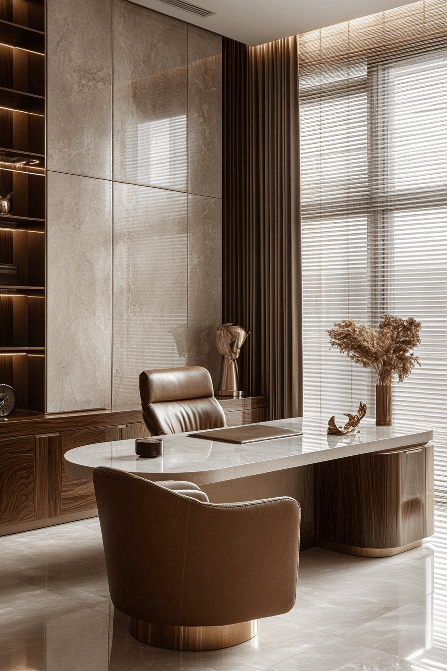 29 Boss Office Interior Design Looks For A Strong Confident Workspace