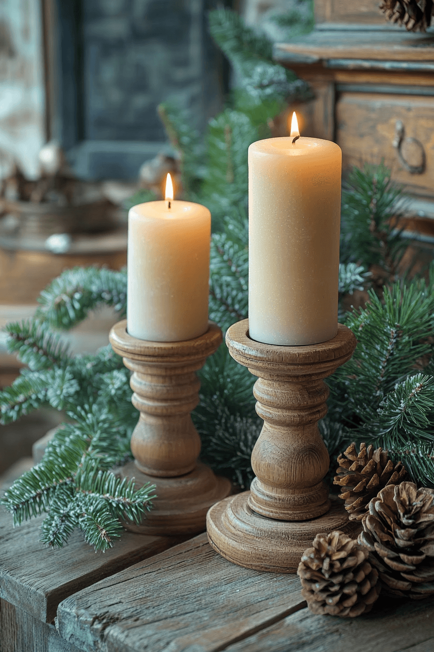 25 Christmas Candle Decor Ideas for a Happy Holiday Setting