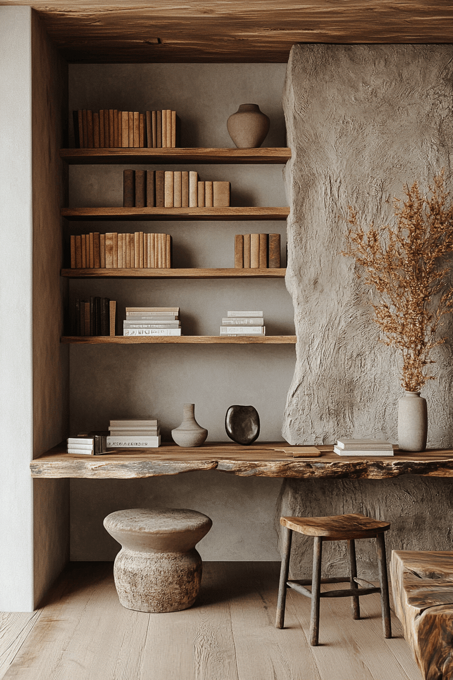 29 Wabi Sabi Office Styles For A Naturally Joyful Workspace