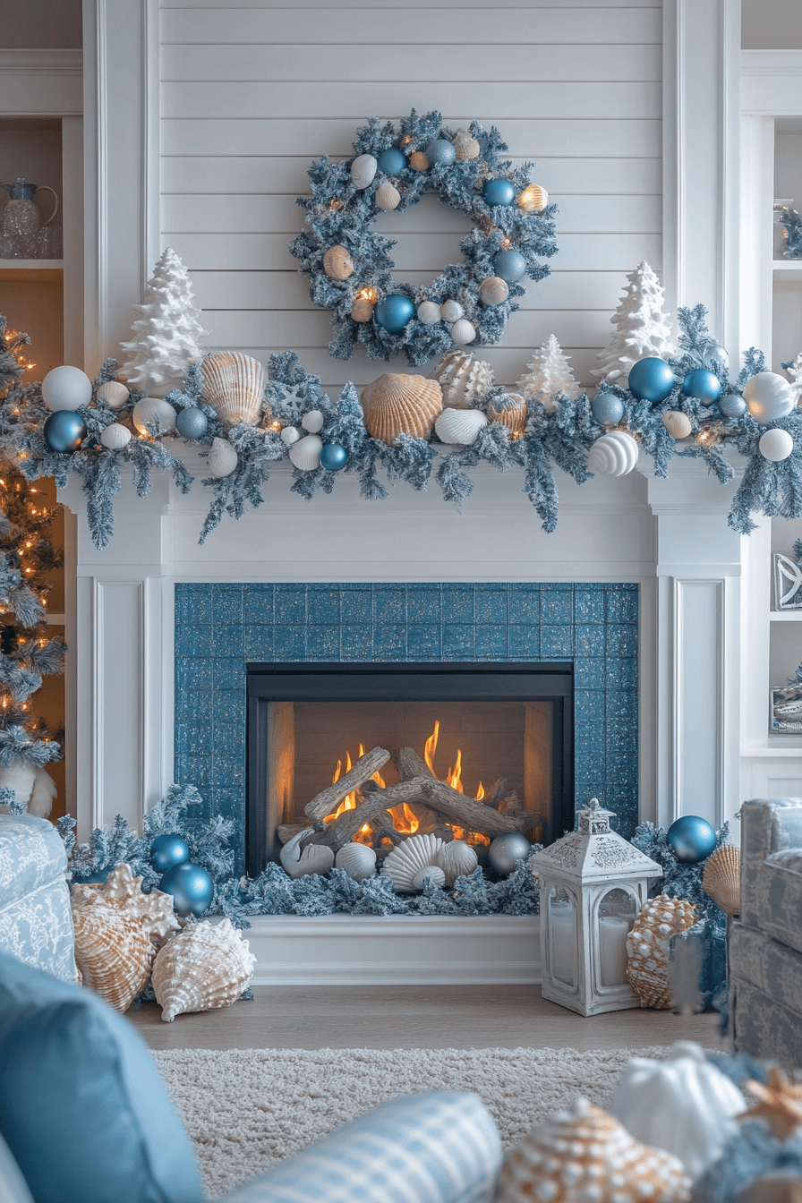25 Christmas Fireplace Decor Ideas to Inspire a Warm Merry Hearth
