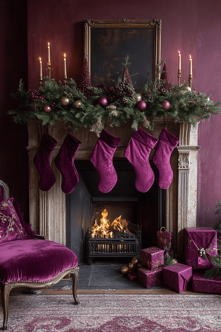 25 Fireplace Christmas Decorations to Inspire a Beautiful Holiday Home