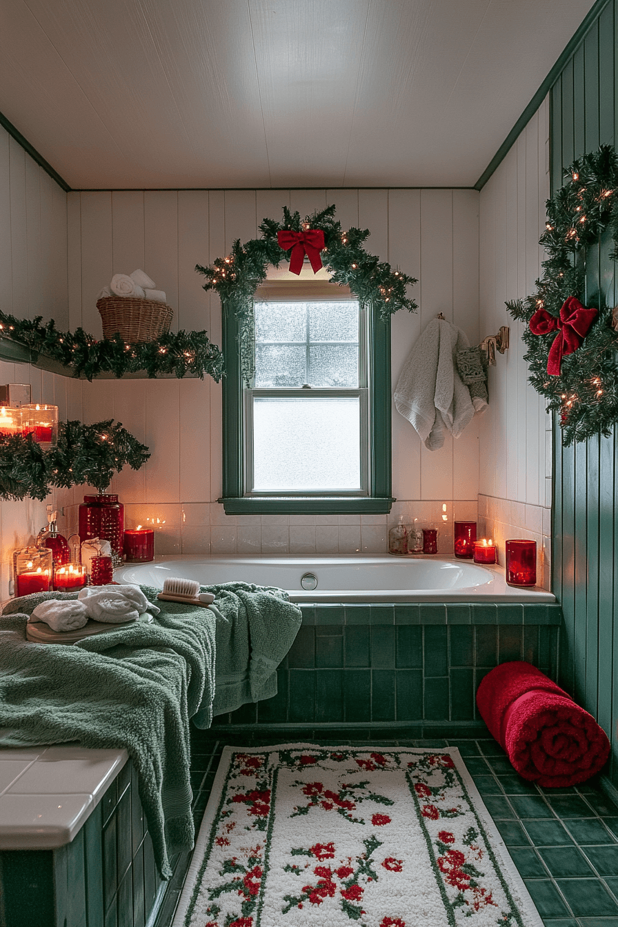 25 Christmas Bathroom Decor Ideas to Inspire a Beautiful Holiday Home
