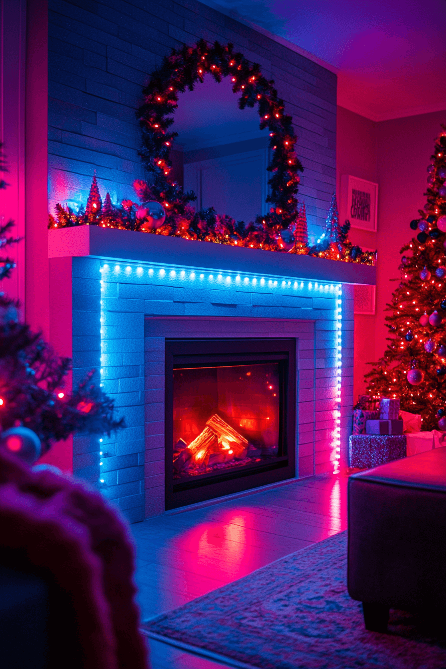 25 Fireplace Christmas Decorations to Inspire a Beautiful Holiday Home