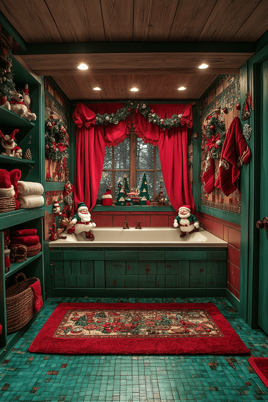 25 Christmas Bathroom Decor Ideas to Inspire a Beautiful Holiday Home