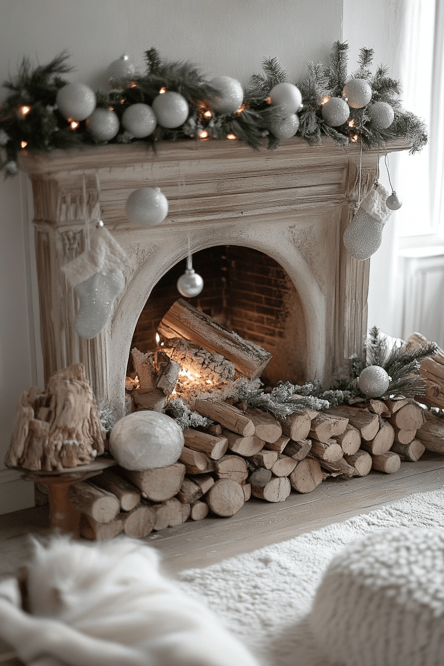 25 Fireplace Christmas Decorations to Inspire a Beautiful Holiday Home