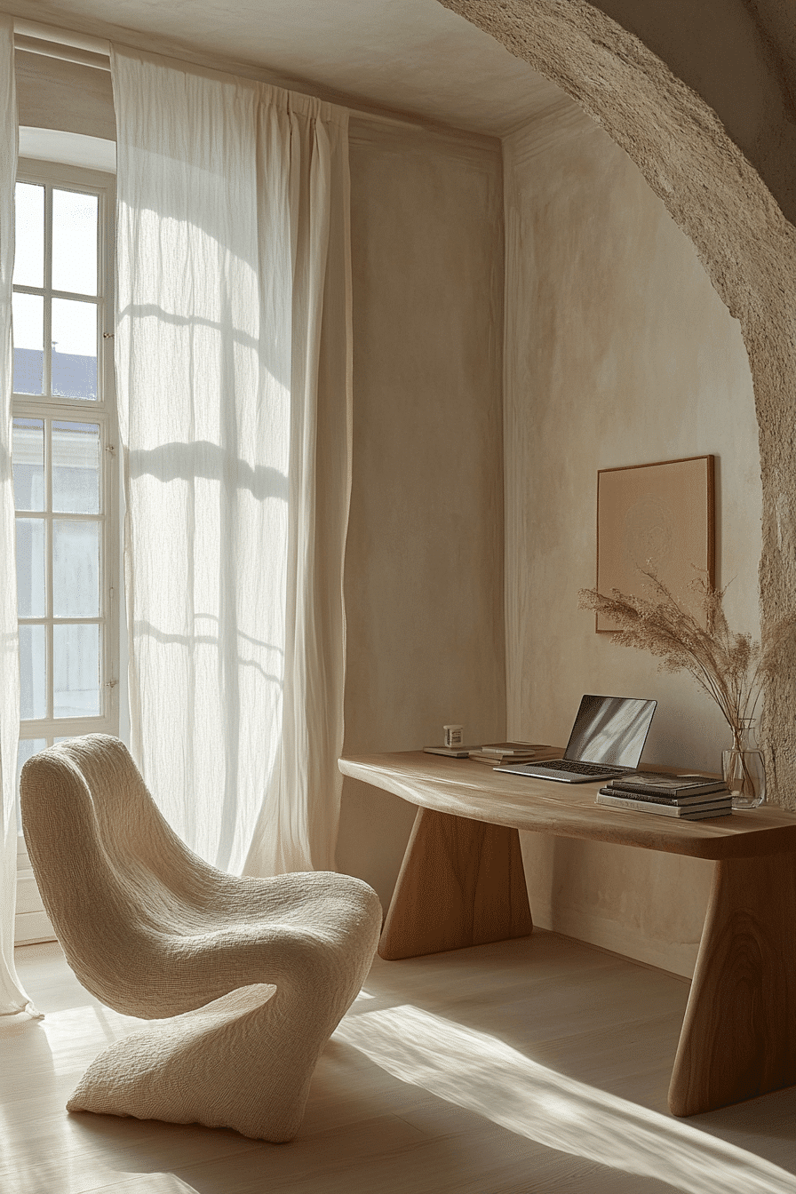 29 Wabi Sabi Office Styles For A Naturally Joyful Workspace