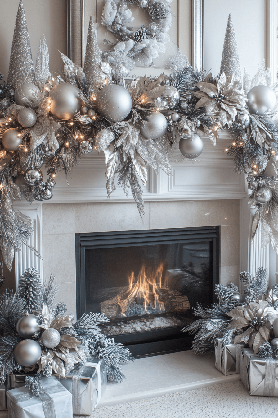 25 Fireplace Christmas Decorations to Inspire a Beautiful Holiday Home