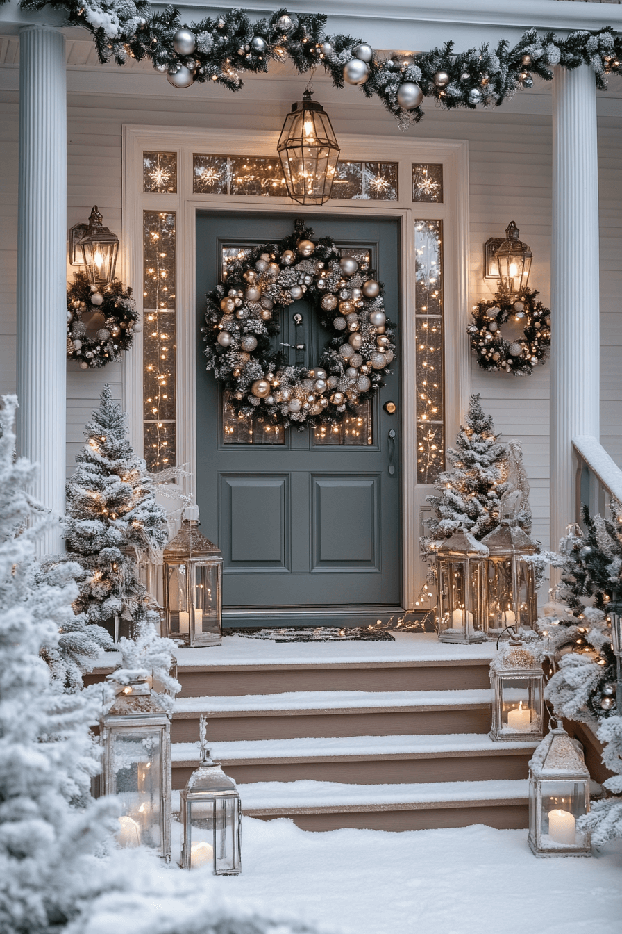 25 Christmas Porch Decor Ideas to Bring Joy to Your Entryway
