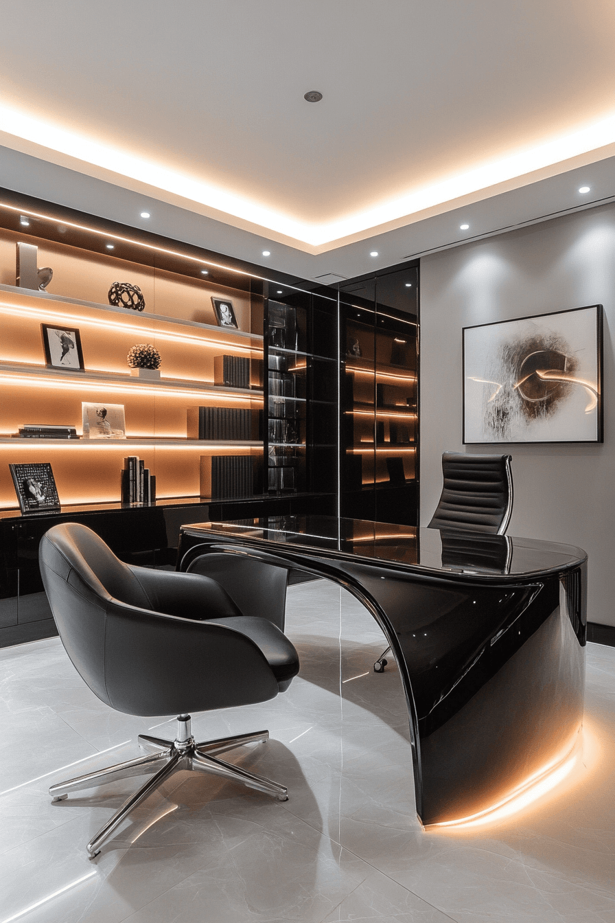 29 Boss Office Interior Design Looks For A Strong Confident Workspace