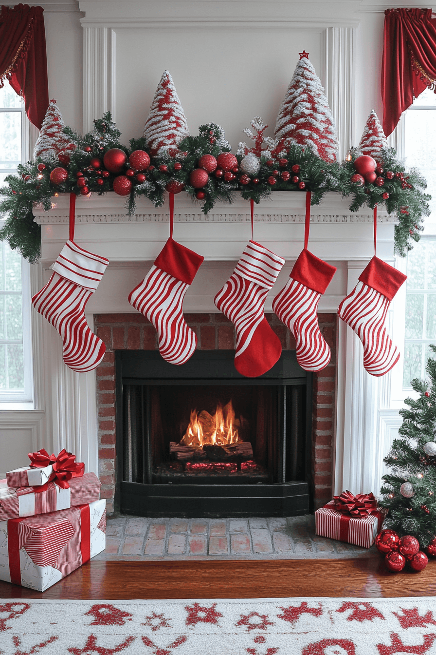 25 Christmas Fireplace Decor Ideas to Inspire a Warm Merry Hearth