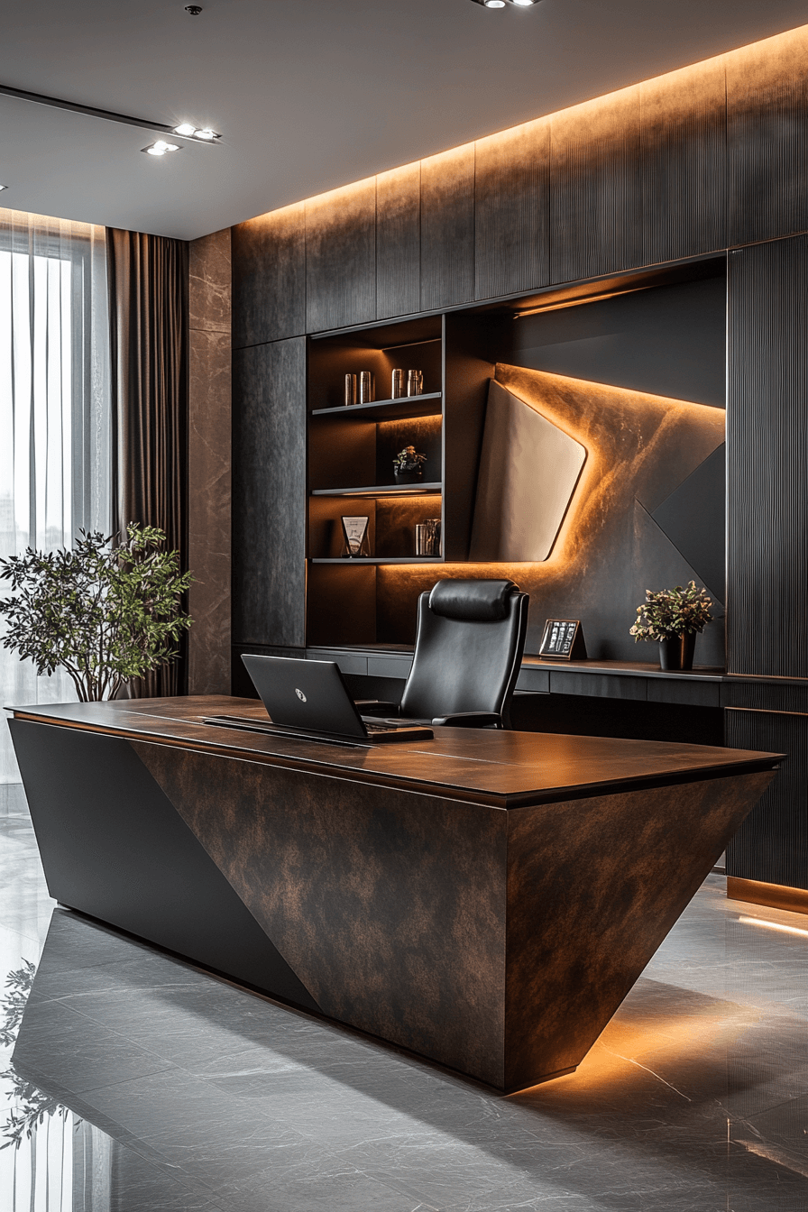 29 Boss Office Interior Design Looks For A Strong Confident Workspace