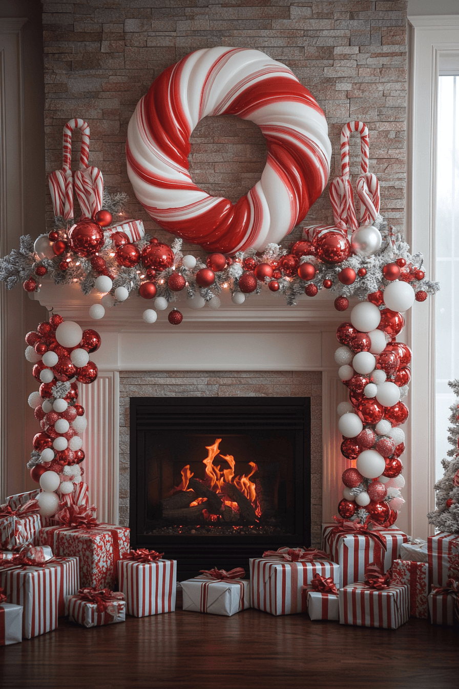 25 Fireplace Christmas Decorations to Inspire a Beautiful Holiday Home