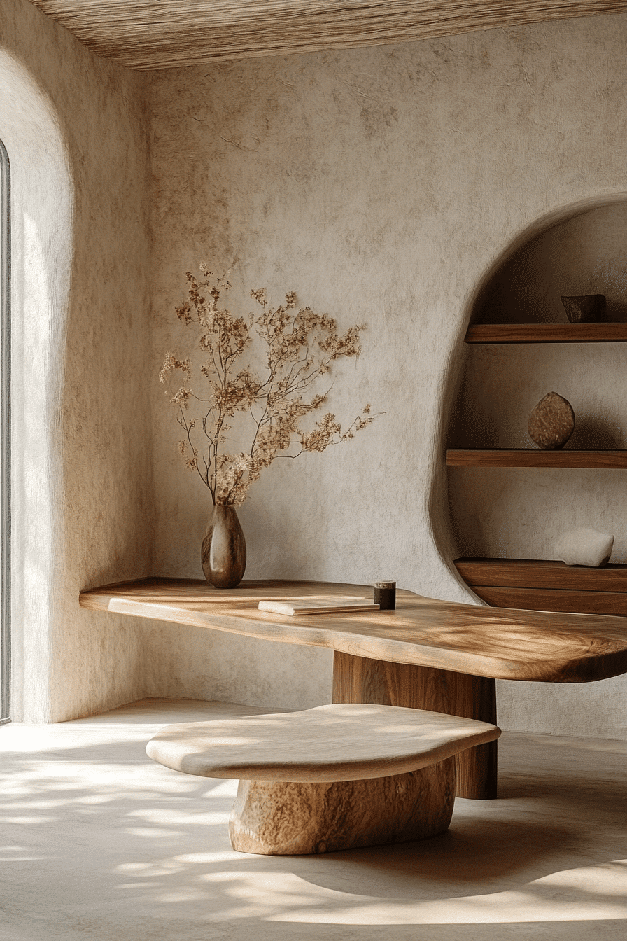 29 Wabi Sabi Office Styles For A Naturally Joyful Workspace