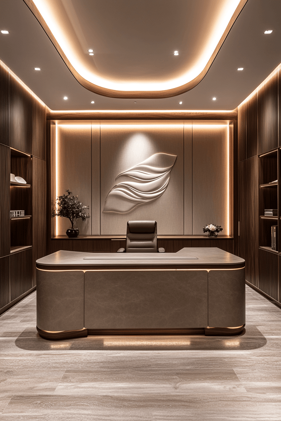 29 Boss Office Interior Design Looks For A Strong Confident Workspace