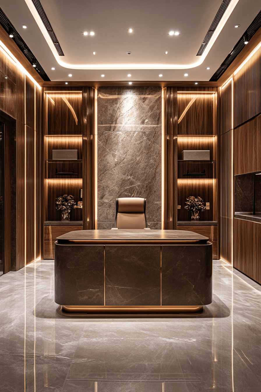 29 Boss Office Interior Design Looks For A Strong Confident Workspace