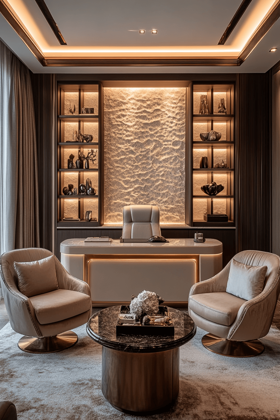 29 Boss Office Interior Design Looks For A Strong Confident Workspace