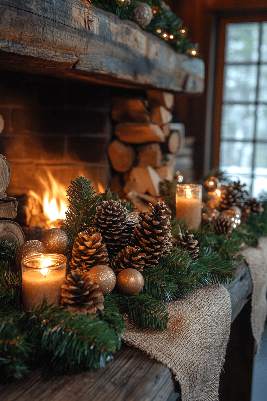 25 Fireplace Christmas Decorations to Inspire a Beautiful Holiday Home