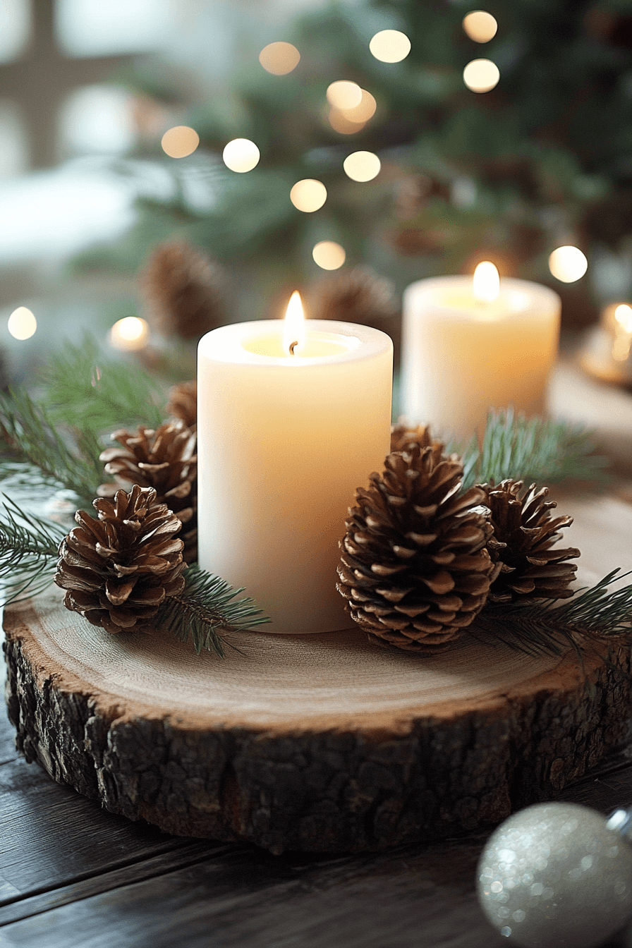 25 Christmas Candle Decor Ideas for a Happy Holiday Setting