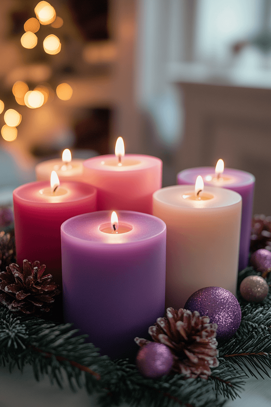 25 Christmas Candle Decor Ideas for a Happy Holiday Setting