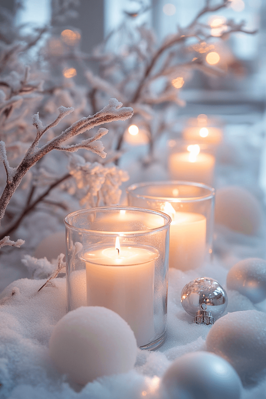 25 Christmas Candle Decor Ideas for a Happy Holiday Setting