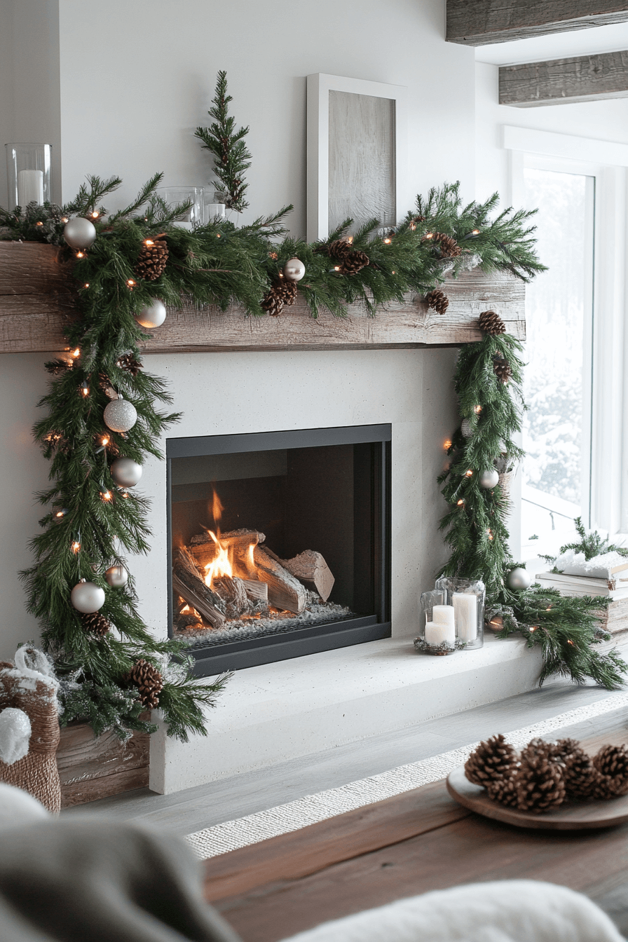 25 Fireplace Christmas Decorations to Inspire a Beautiful Holiday Home